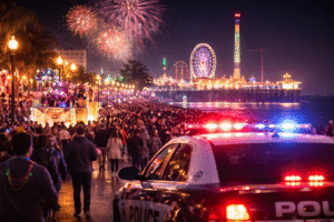 Eventos de Invierno en Galveston que Comúnmente Conducen a Arrestos por DWI